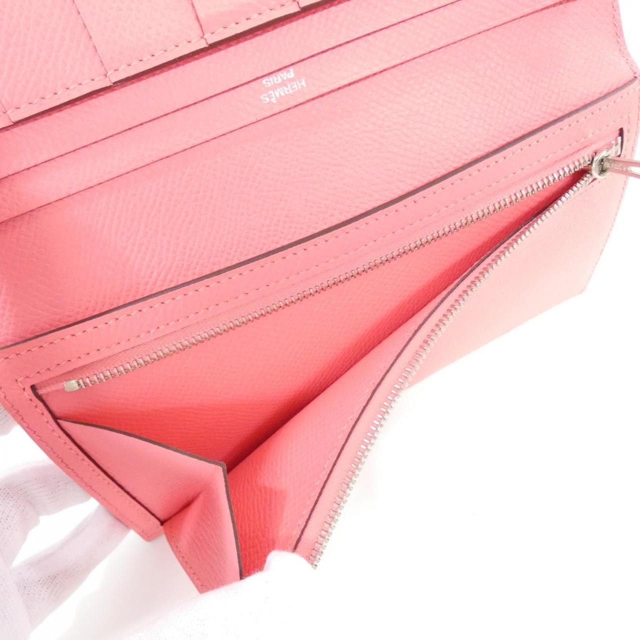 Hermes Hermes Hermes BEARN SOUFFLET Epsom Long Wallet Leather Long Wallet DUTY FREE for USA Size ONE SIZE - 5 Thumbnail