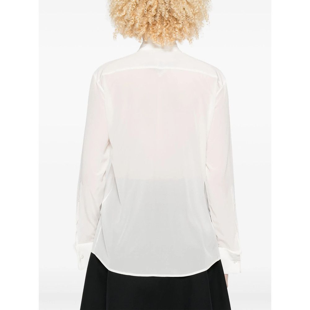 Mazzarelli Mazzarelli WHITE Tops - Shirts Size L / US 10 / IT 46 - 5 Thumbnail