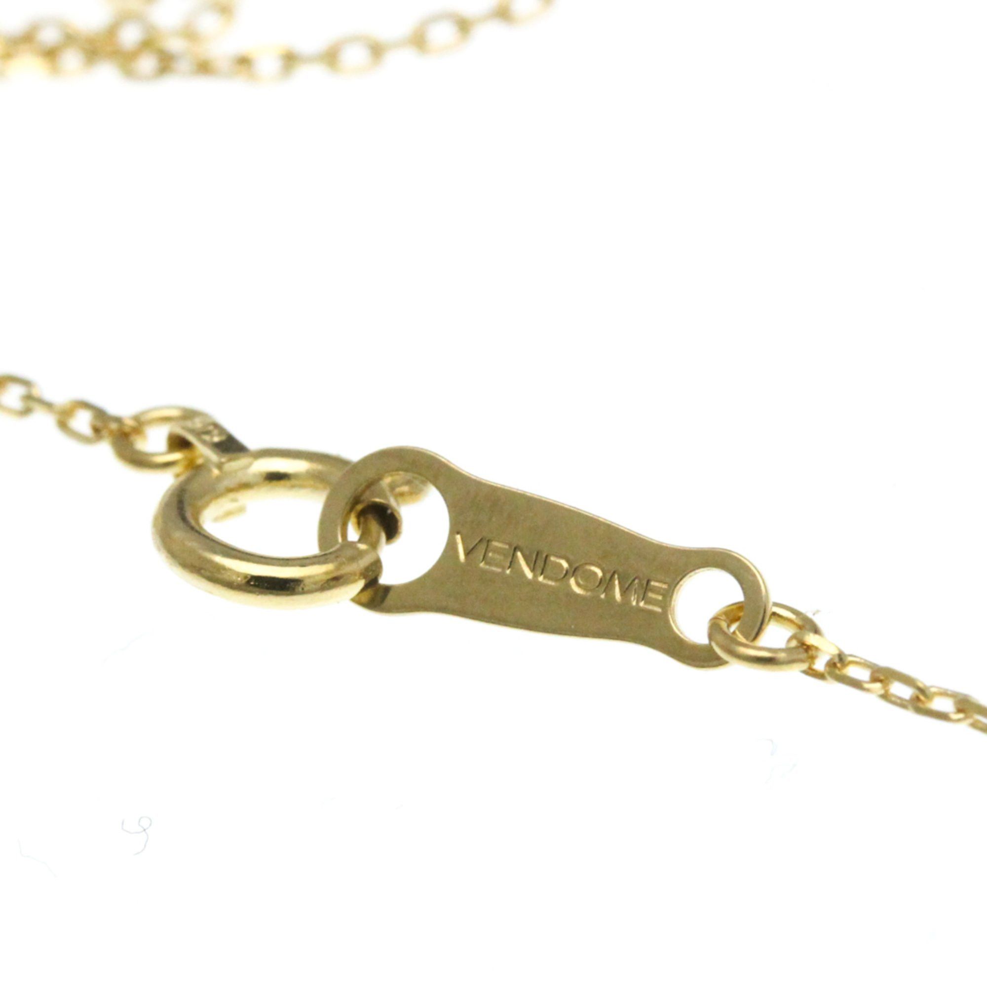 Other Vendome Aoyama Butterfly Colored Stone Necklace Yellow Gold (18K) Color Stone Men,Women Fashion Pendant Necklace (Gold) Size ONE SIZE - 10 Thumbnail