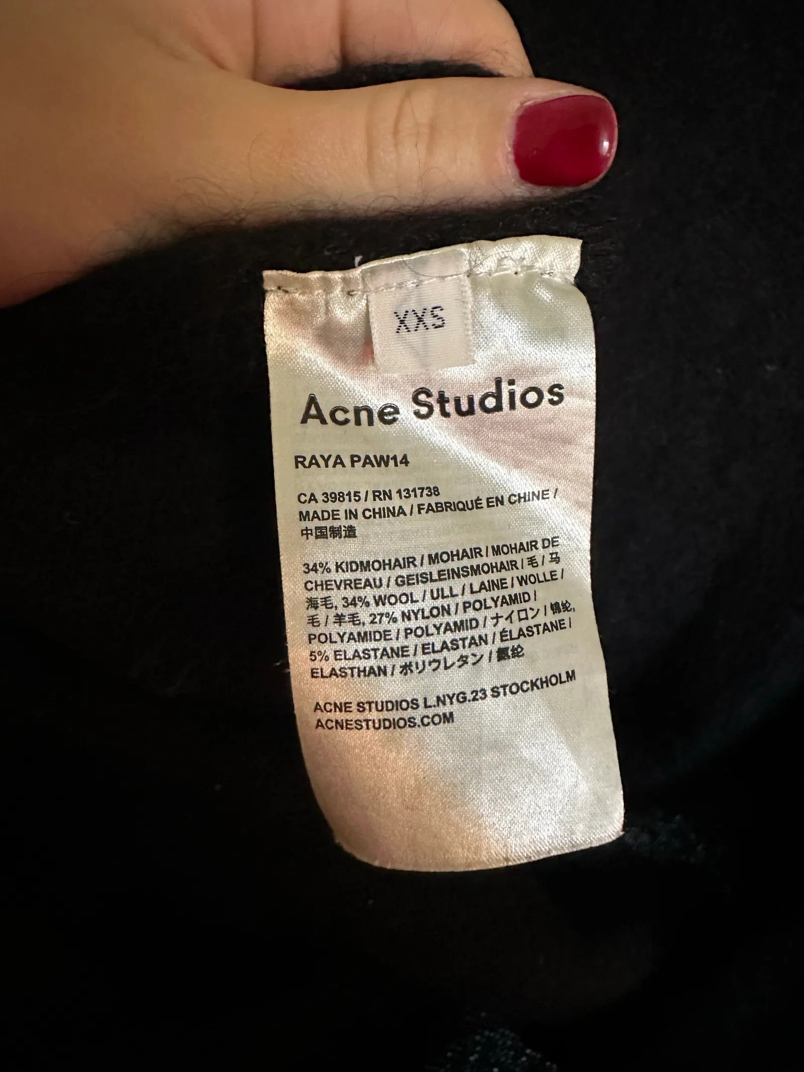 Acne Studios Acne Studios Raya Mohair Cardigan Size S / US 4 / IT 40 - 4 Thumbnail