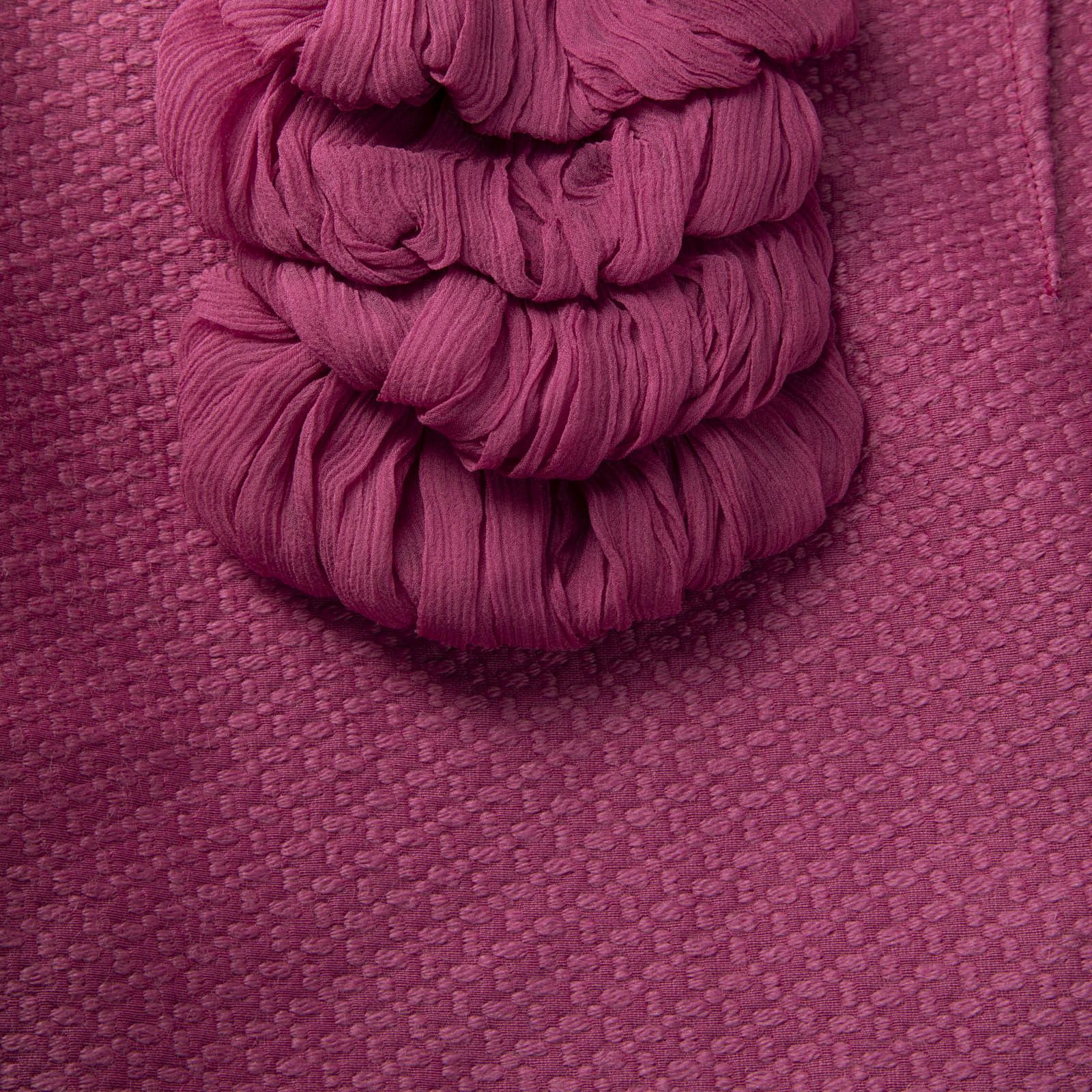 Fendi Pink Ruffle Detail Mini Dress Size M / US 6-8 / IT 42-44 - 3 Thumbnail
