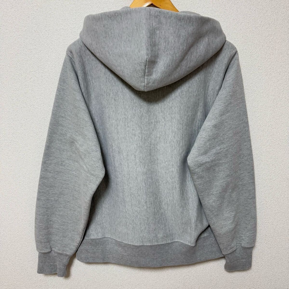 Supreme Supreme Nylon Box Logo Hooded Sweatshirt Heather Grey Size L Size US L / EU 52-54 / 3 - 2 Thumbnail