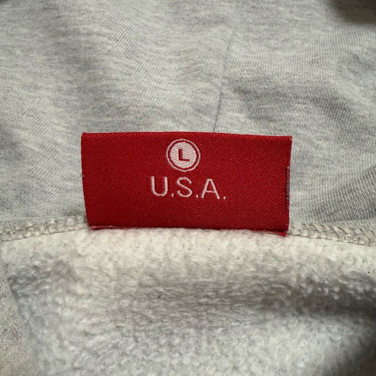 Supreme Supreme Nylon Box Logo Hooded Sweatshirt Heather Grey Size L Size US L / EU 52-54 / 3 - 5 Thumbnail