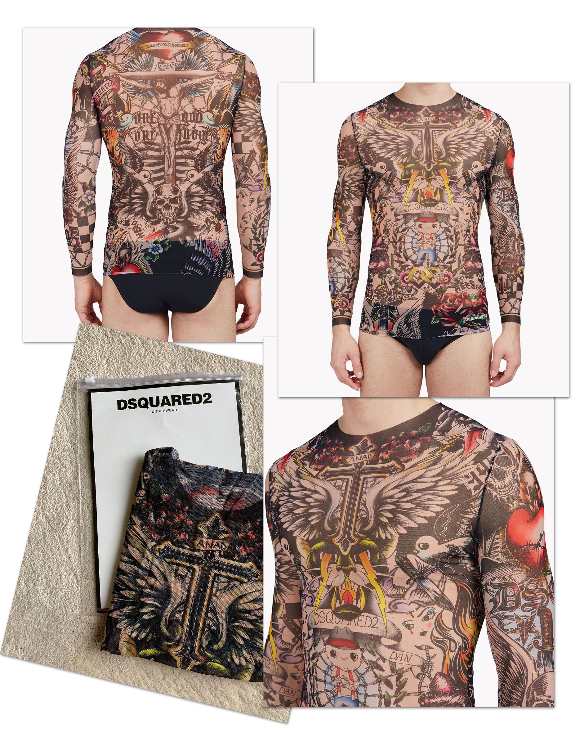 Dsquared tattoo hotsell