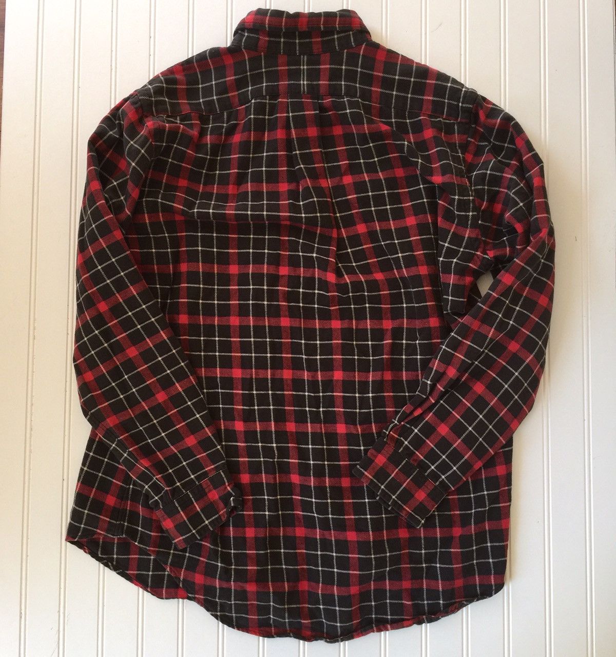 Flannel Vintage 90s Ralph Lauren Flannel Plaid Button-Up L/S Shirt Size US M / EU 48-50 / 2 - 3 Thumbnail