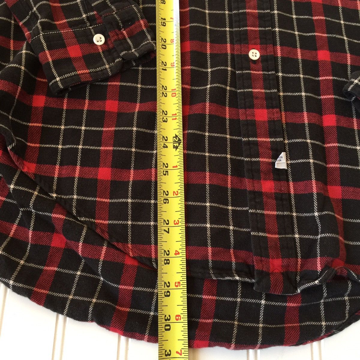 Flannel Vintage 90s Ralph Lauren Flannel Plaid Button-Up L/S Shirt Size US M / EU 48-50 / 2 - 7 Thumbnail