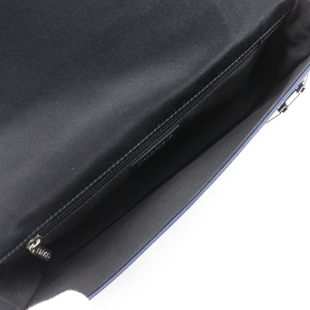 Chanel Chanel Chanel Choco Bar Satin Shoulder Bag Others Shoulder Bag A17829 DUTY FREE for USA Size ONE SIZE - 8 Thumbnail
