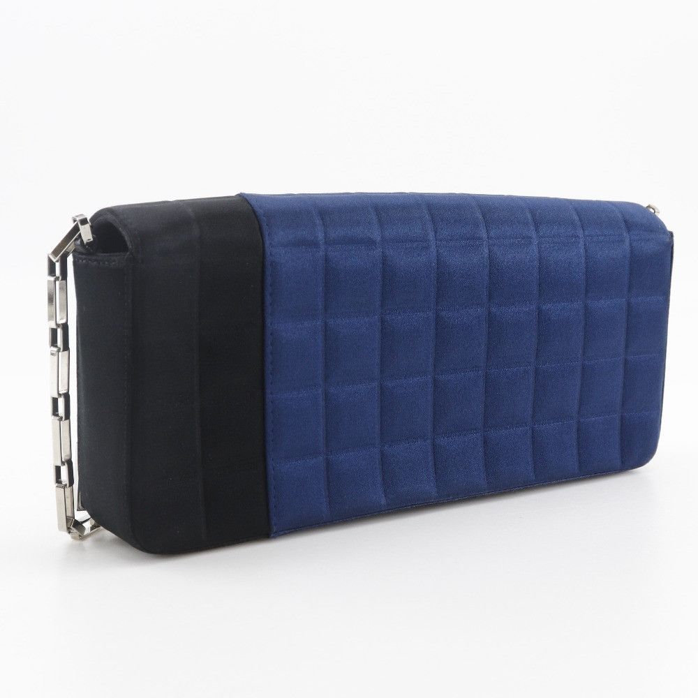 Chanel Chanel Chanel Choco Bar Satin Shoulder Bag Others Shoulder Bag A17829 DUTY FREE for USA Size ONE SIZE - 3 Thumbnail