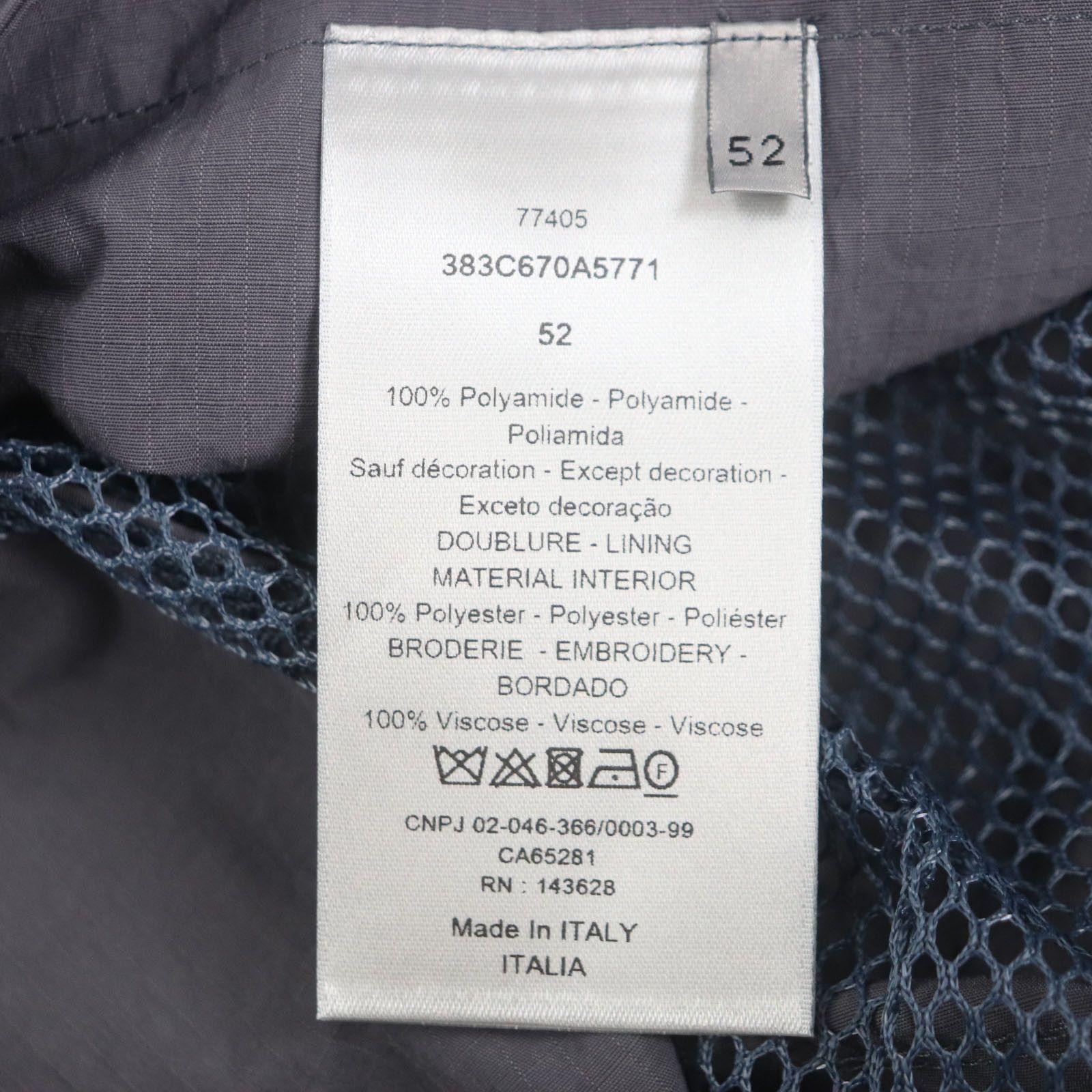 Dior Dior Dior Best Multi Pocket Zipup Vest Nylon Vest Others Outerwear 383C670A5771 DUTY FREE for USA Size ONE SIZE - 9 Thumbnail