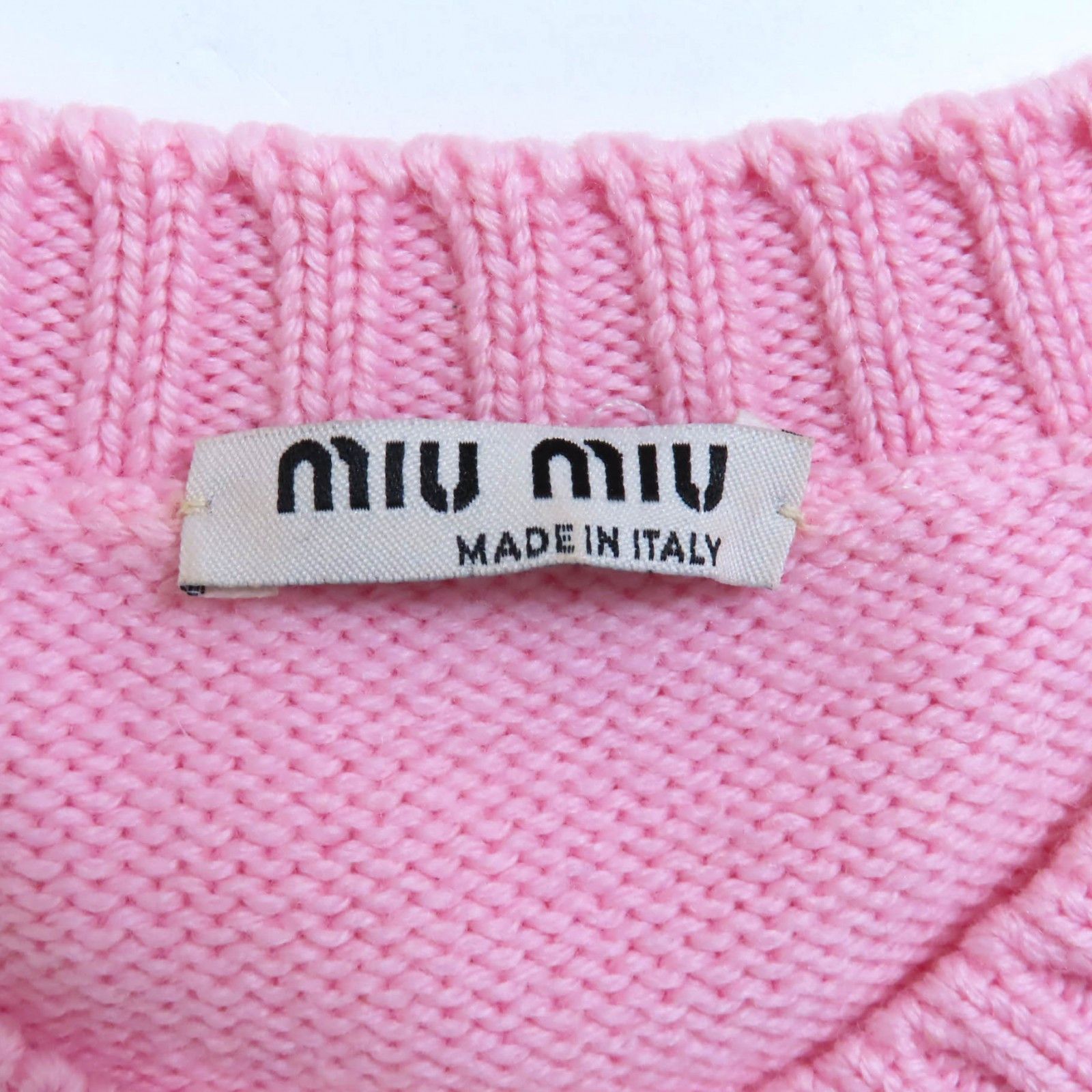Miu Miu Miu Miu MIUMIU Unicorn Wool Knit Sweater Cotton Tops MML188 DUTY FREE for USA Size ONE SIZE - 8 Thumbnail
