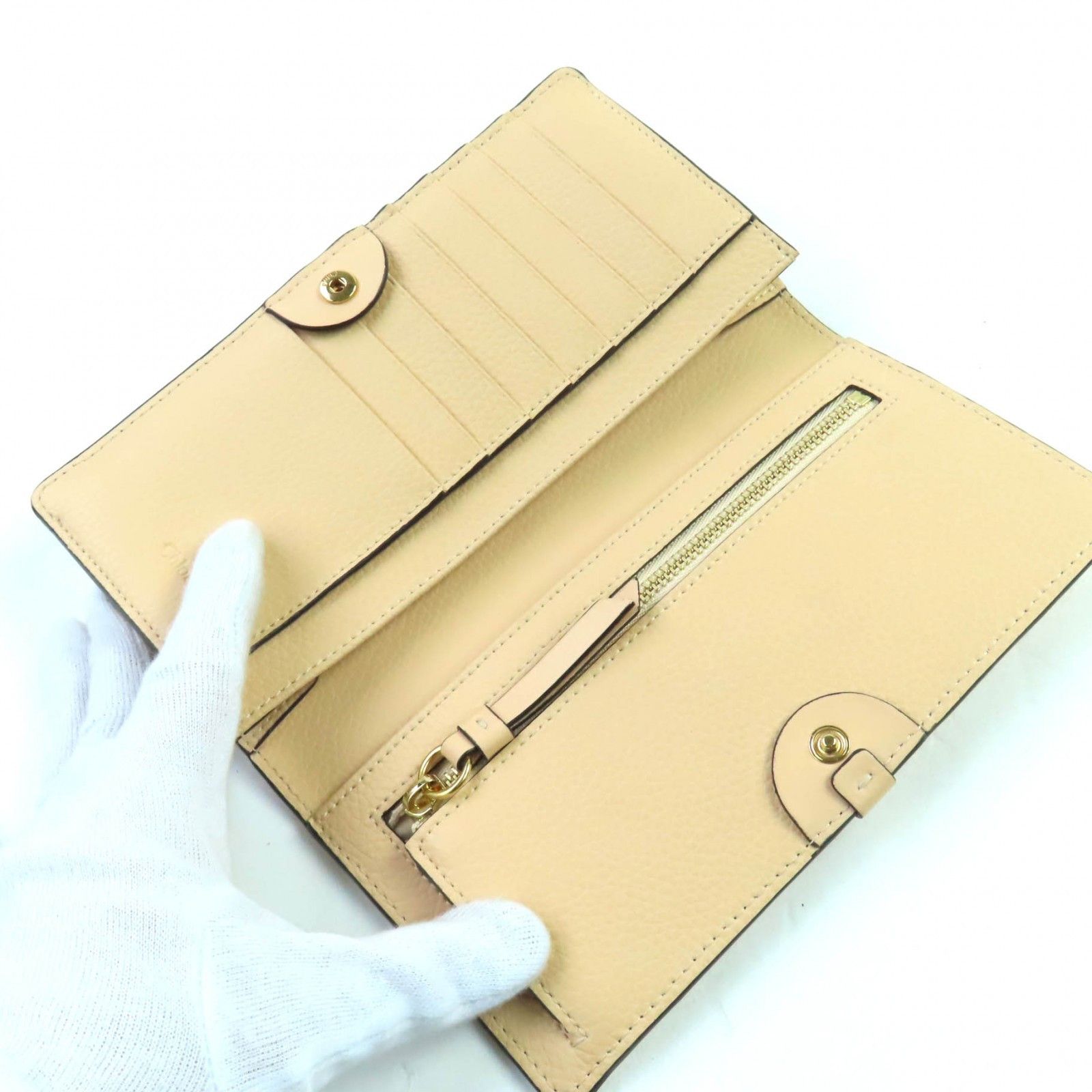 Chloe Chloe Chloe Darryl Leather Long Wallet Leather Long Wallet CHC21SP115E04284 DUTY FREE for USA Size ONE SIZE - 5 Thumbnail