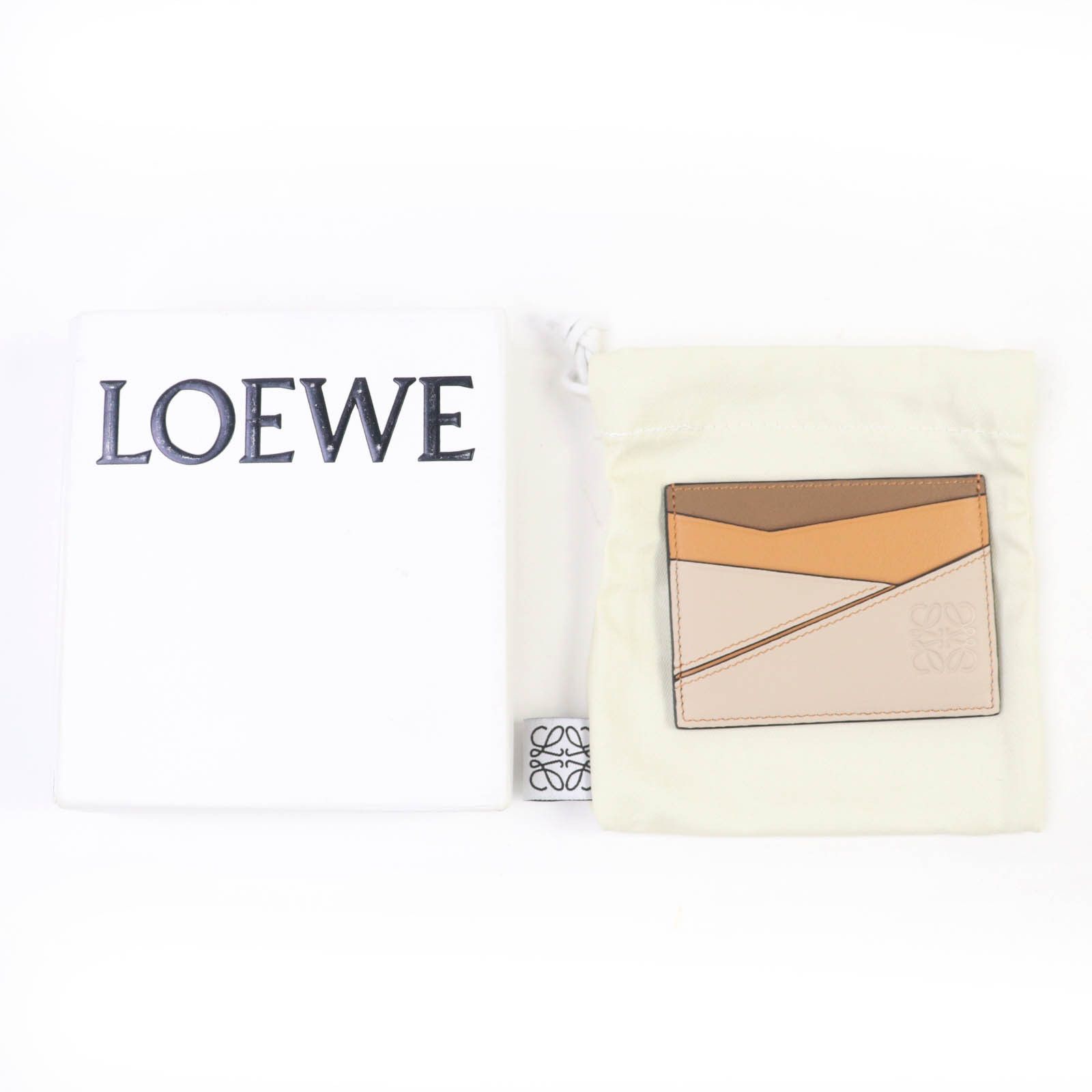 Loewe Loewe Loewe Puzzle Anagram Leather Card Case Leather Card Case DUTY FREE for USA Size ONE SIZE - 2 Thumbnail