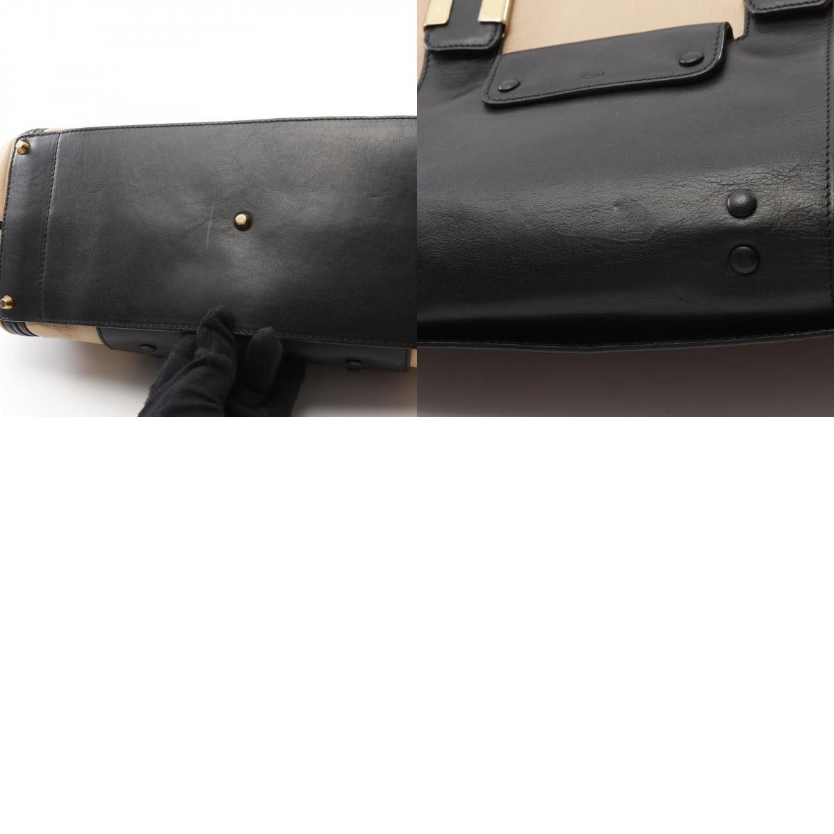 Chloe Chloe Chloe ALICE Leather 2way Bag Leather Handbag DUTY FREE for USA Size ONE SIZE - 10 Thumbnail