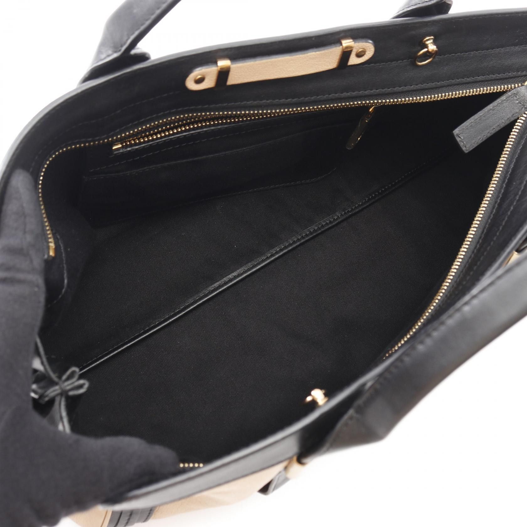 Chloe Chloe Chloe ALICE Leather 2way Bag Leather Handbag DUTY FREE for USA Size ONE SIZE - 3 Thumbnail