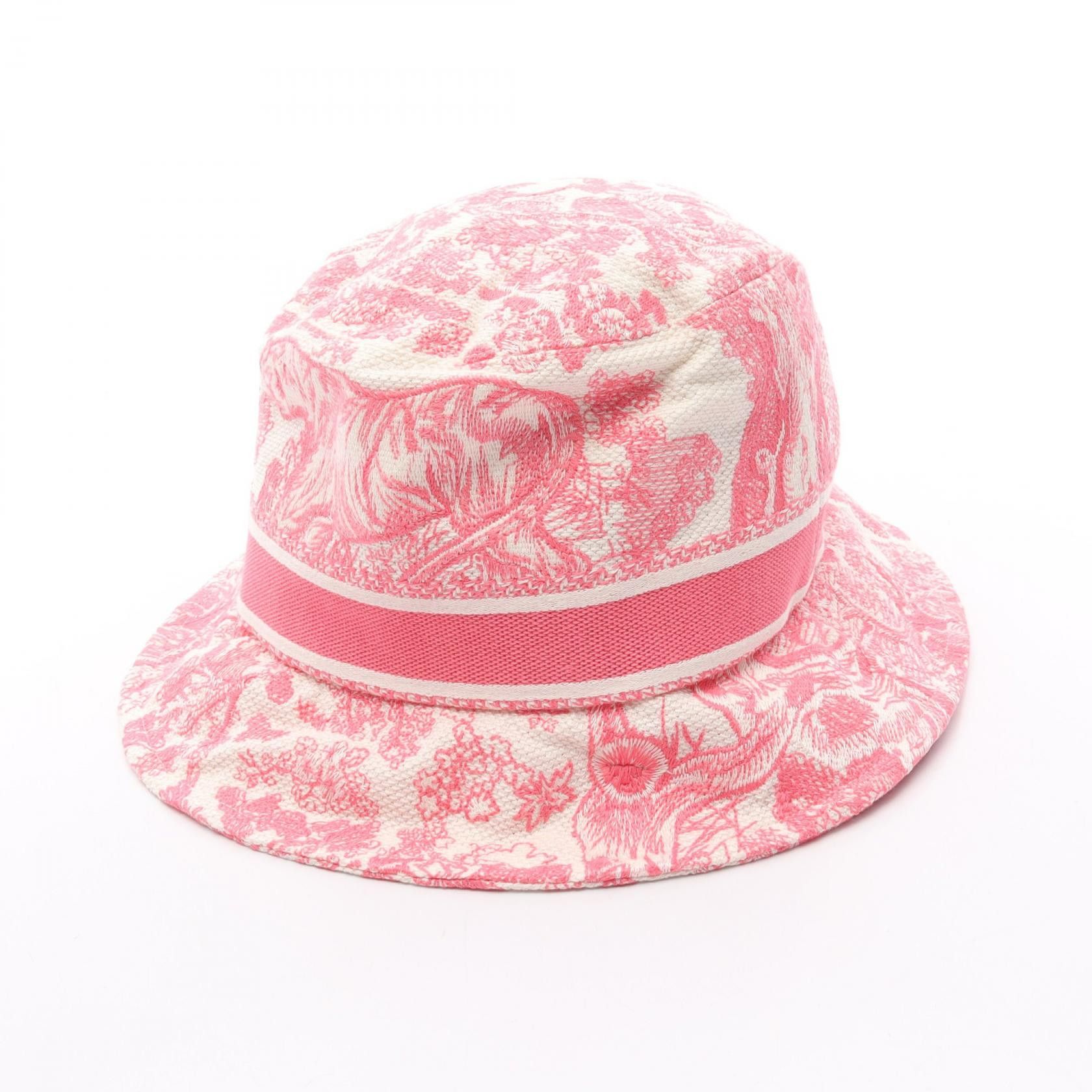 Dior Dior Dior D-Bobby Cotton Hat Cotton Hats 34TDJ923X13242458 DUTY FREE for USA Size ONE SIZE - 2 Thumbnail