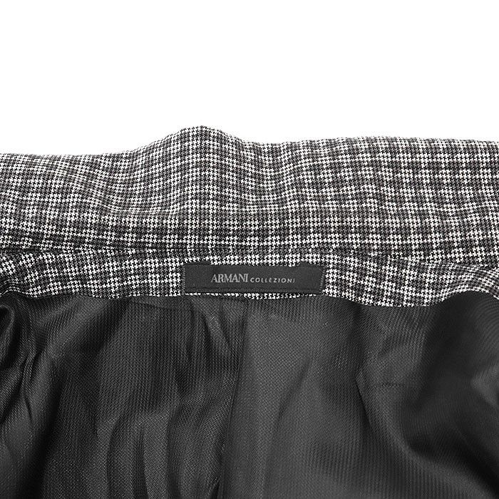 Armani Armani Armani Collezioni Wool Blend Jacket Leather Outerwear DUTY FREE for USA Size ONE SIZE - 8 Thumbnail