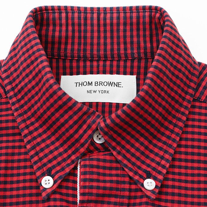 Thom Browne Thom Browne Thom Browne Oxford Cotton Shirt Cotton Dress Shirt DUTY FREE for USA Size ONE SIZE - 2 Thumbnail
