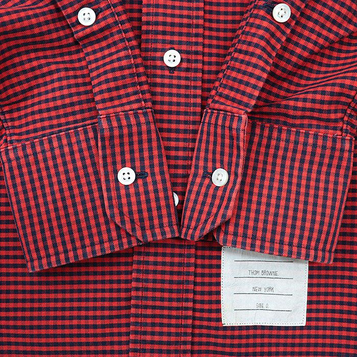 Thom Browne Thom Browne Thom Browne Oxford Cotton Shirt Cotton Dress Shirt DUTY FREE for USA Size ONE SIZE - 4 Thumbnail