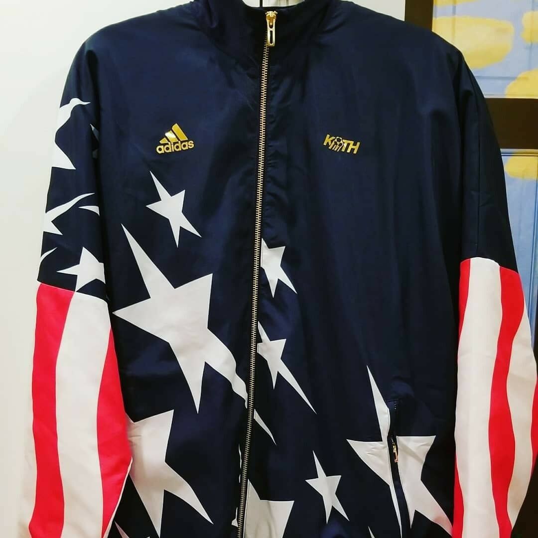 Adidas Kith x Adidas Soccer “USA” warm-up Jacket Size US M / EU 48-50 / 2 - 1 Preview