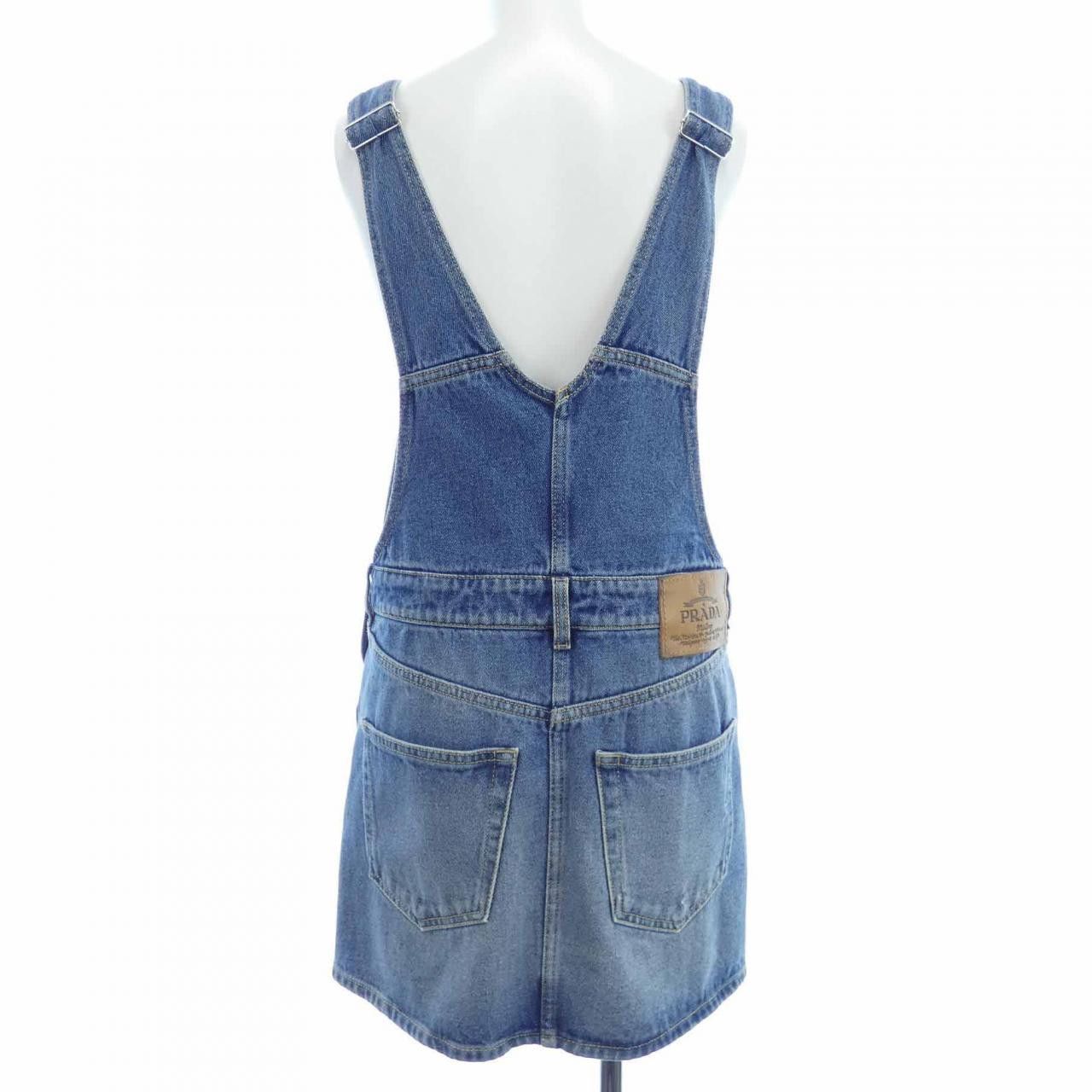 Prada Prada Prada Denim Dress Denim Dresses GFA132 S231 16PK DUTY FREE for  USA | Grailed