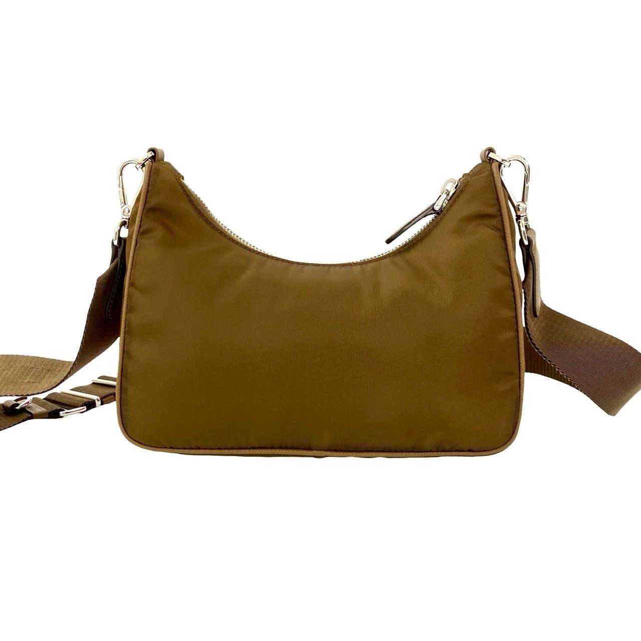 Prada Prada Prada Nylon Saffiano 2way Shoulder Bag Leather Shoulder Bag DUTY FREE for USA Size ONE SIZE - 4 Thumbnail