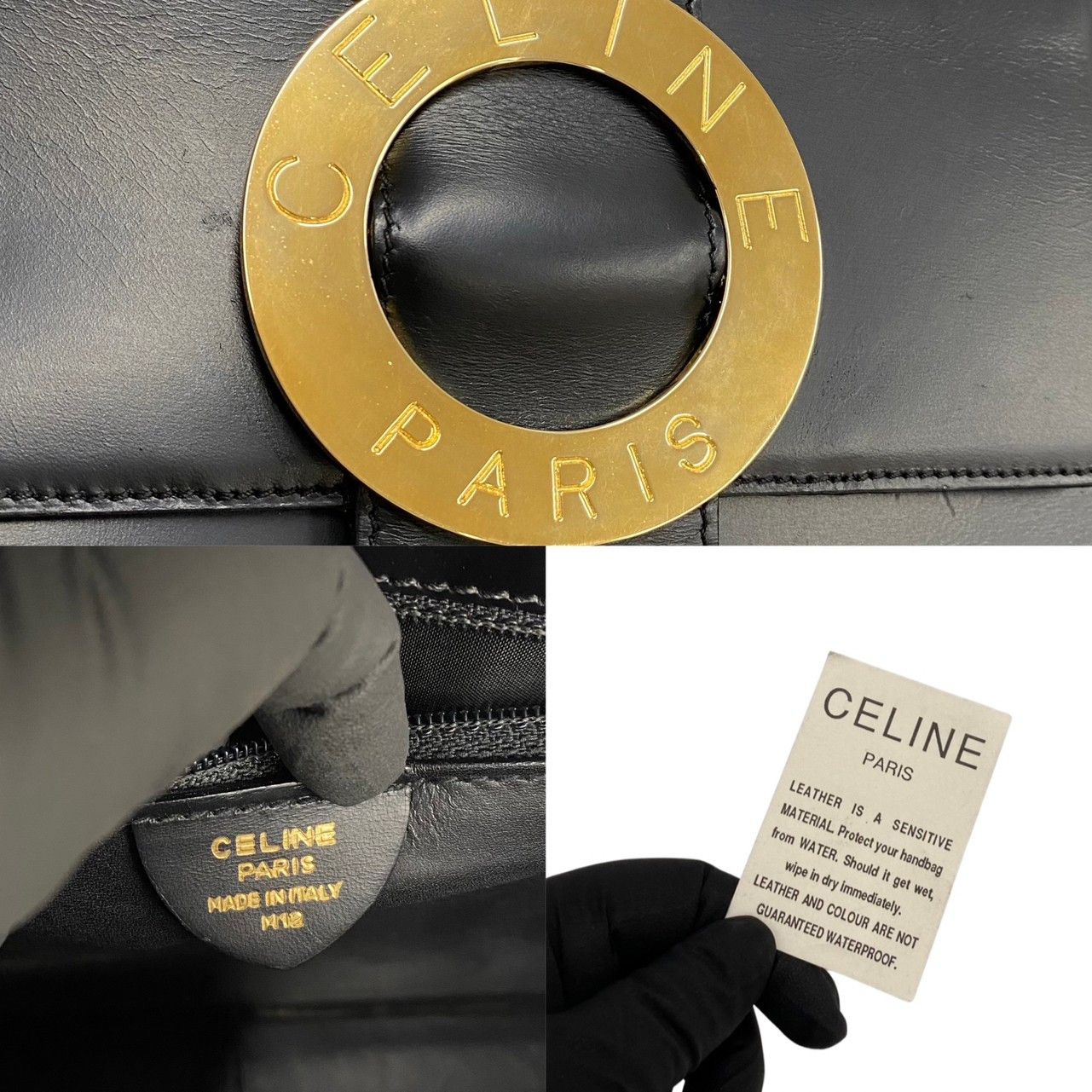 Celine Celine Celine Calf Leather 2way Bag Leather Shoulder Bag DUTY FREE for USA Size ONE SIZE - 5 Thumbnail