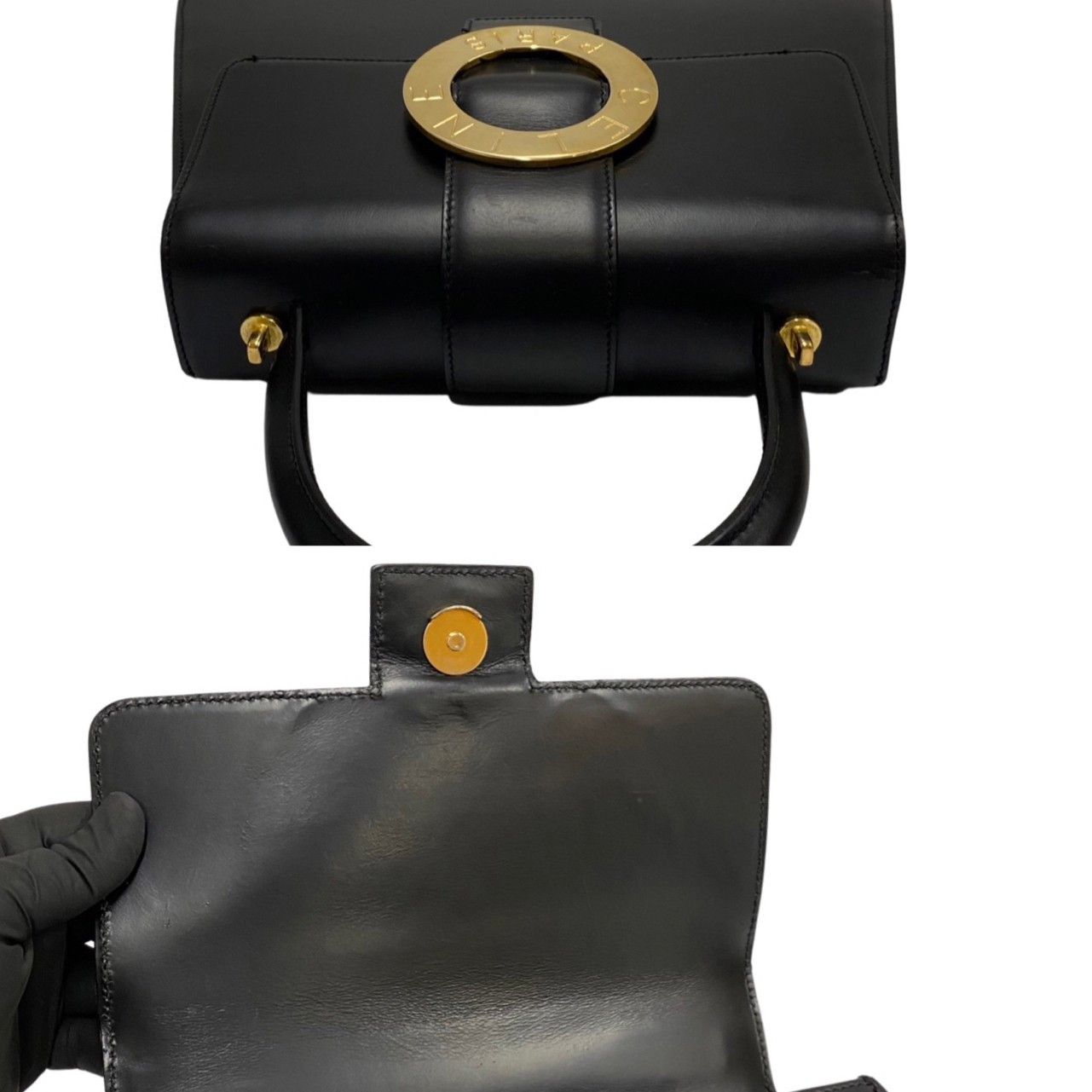 Celine Celine Celine Calf Leather 2way Bag Leather Shoulder Bag DUTY FREE for USA Size ONE SIZE - 10 Thumbnail