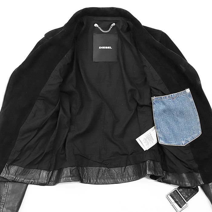 Other Other Diesel Sheepskin Goatskin Jacket Leather Outerwear DUTY FREE for USA Size ONE SIZE - 9 Thumbnail