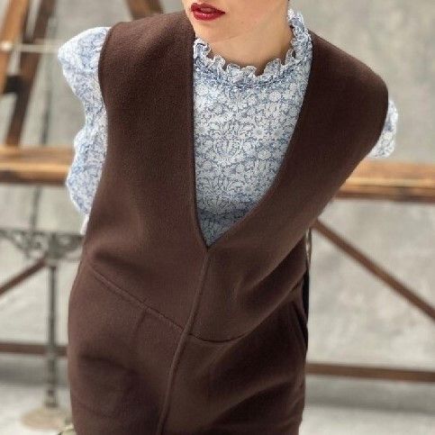 Other Other Drawer Wool River Combo Vest Others Tops 6521-234-0927 DUTY FREE for USA Size ONE SIZE - 10 Thumbnail