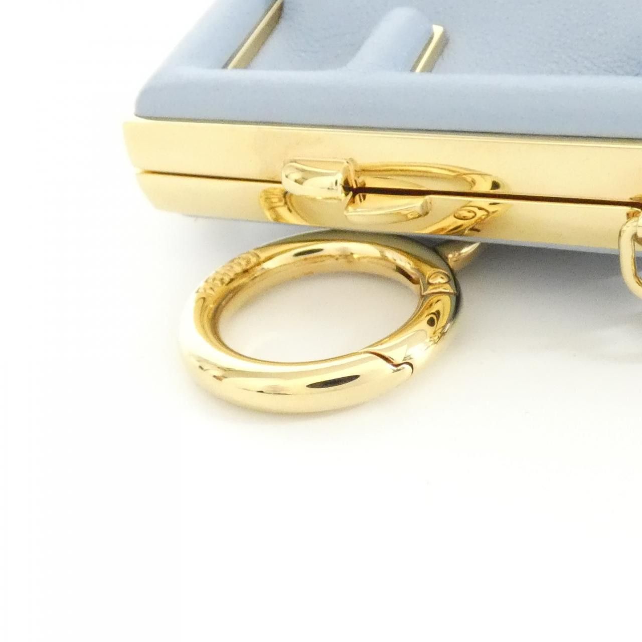 Fendi Fendi Fendi Nano Fendi First Lamb Key Holder Leather Charm 7AS051 ABVE DUTY FREE for USA Size ONE SIZE - 6 Thumbnail