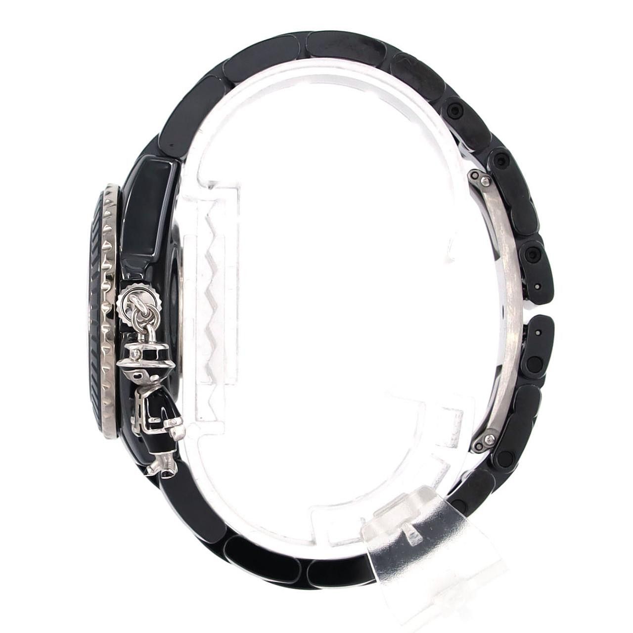 Chanel Chanel Chanel Mademoiselle J12 Acte II Ceramic x White Gold Limited Ceramic Quartz H6479 DUTY FREE for USA Size ONE SIZE - 3 Thumbnail