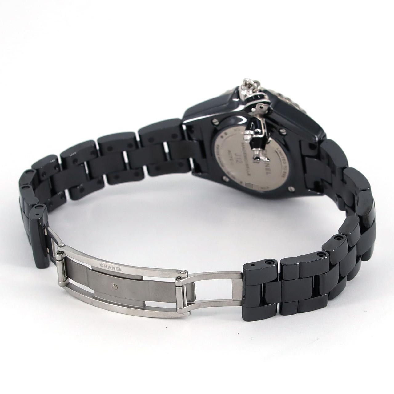 Chanel Chanel Chanel Mademoiselle J12 Acte II Ceramic x White Gold Limited Ceramic Quartz H6479 DUTY FREE for USA Size ONE SIZE - 7 Thumbnail