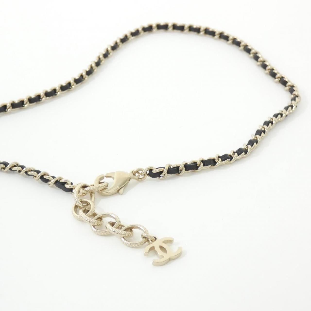 Chanel Chanel Chanel AB7380 Calf Necklace Leather Necklace AB7380 DUTY FREE for USA Size ONE SIZE - 5 Thumbnail