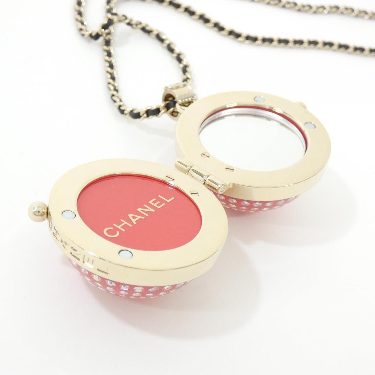 Chanel Chanel Chanel AB7380 Calf Necklace Leather Necklace AB7380 DUTY FREE for USA Size ONE SIZE - 4 Thumbnail