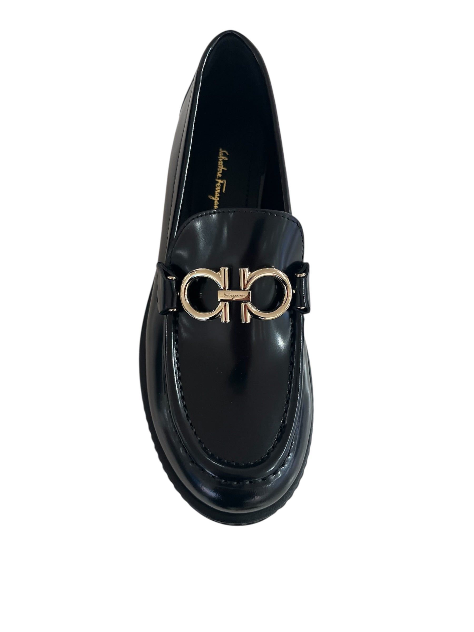 Salvatore Ferragamo Ferragamo New Rolo Gancini Loafers SIZE 6 Size ONE SIZE - 3 Thumbnail