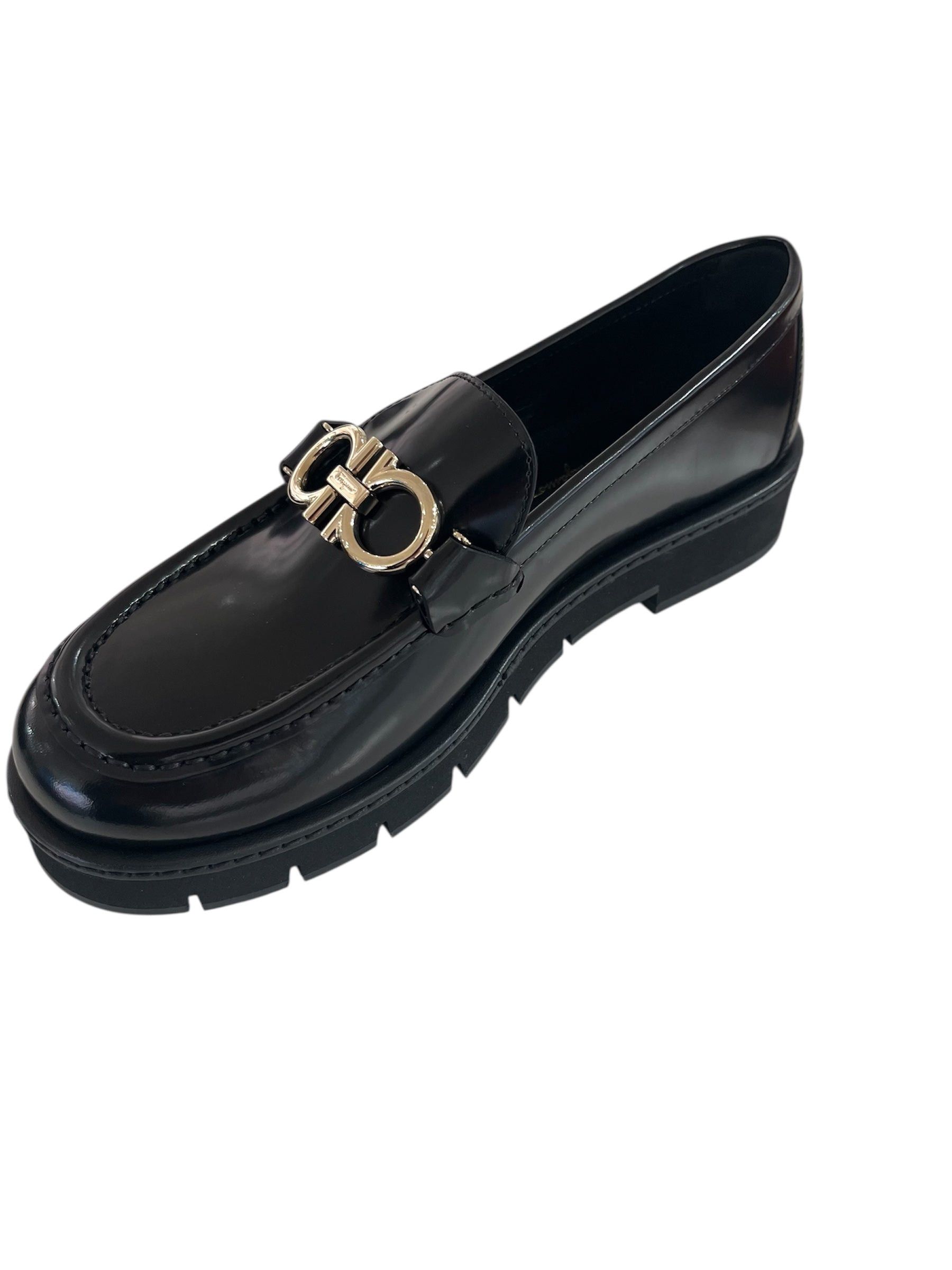 Salvatore Ferragamo Ferragamo New Rolo Gancini Loafers SIZE 7 Size ONE SIZE - 2 Thumbnail