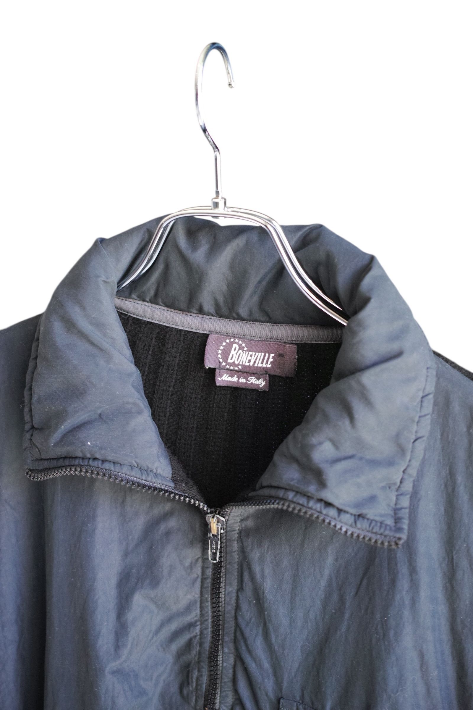 Boneville BONEVILLE 90s Wool Docking Pullover Jacket Navy Size XL