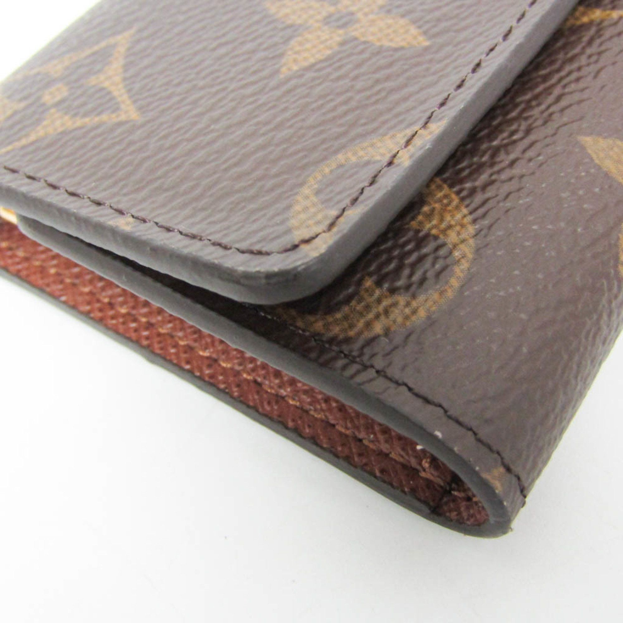 Louis Vuitton Louis Vuitton Monogram Key Holder 6 M62630 Men,Women Monogram Key Case Brown Size ONE SIZE - 5 Thumbnail