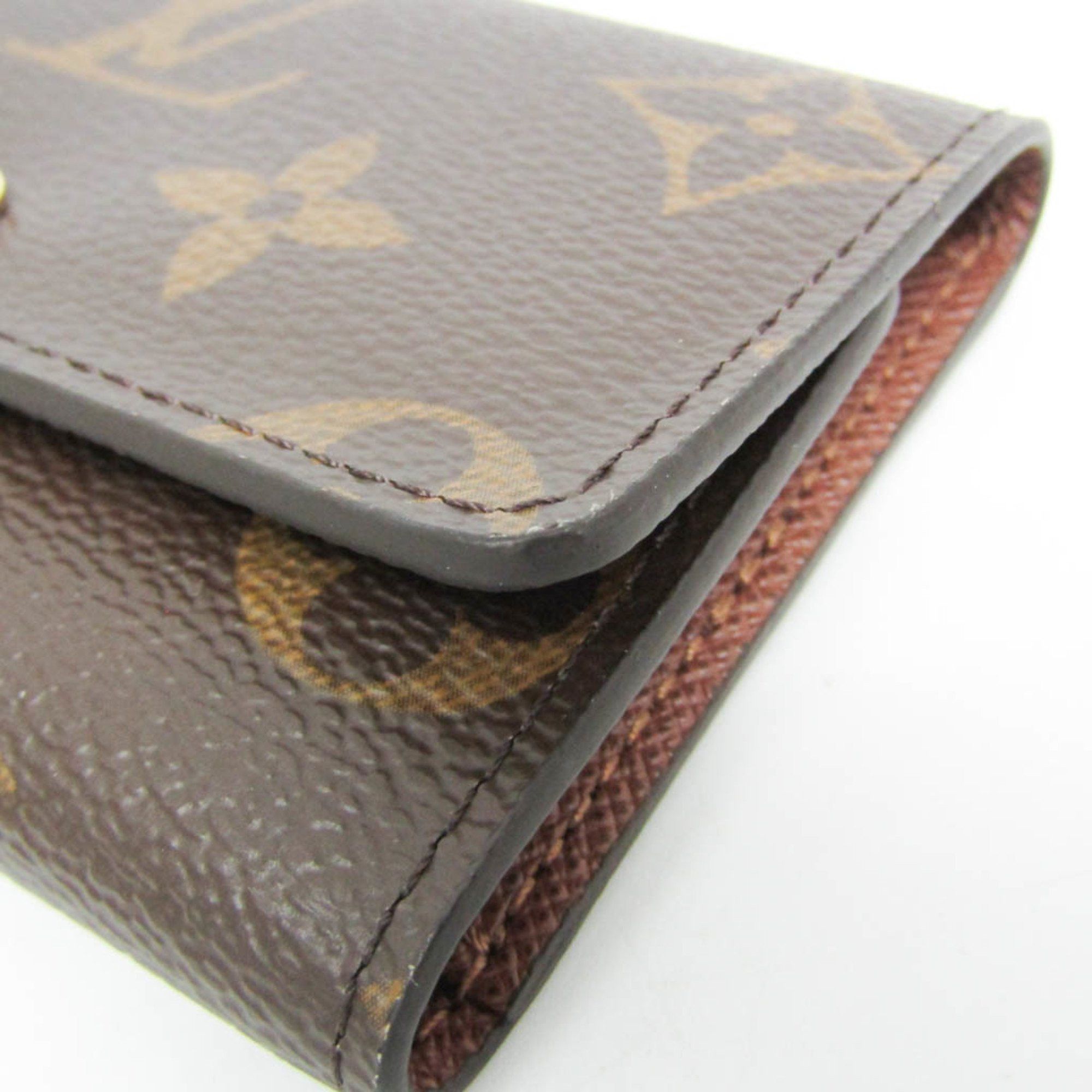 Louis Vuitton Louis Vuitton Monogram Key Holder 6 M62630 Men,Women Monogram Key Case Brown Size ONE SIZE - 4 Thumbnail