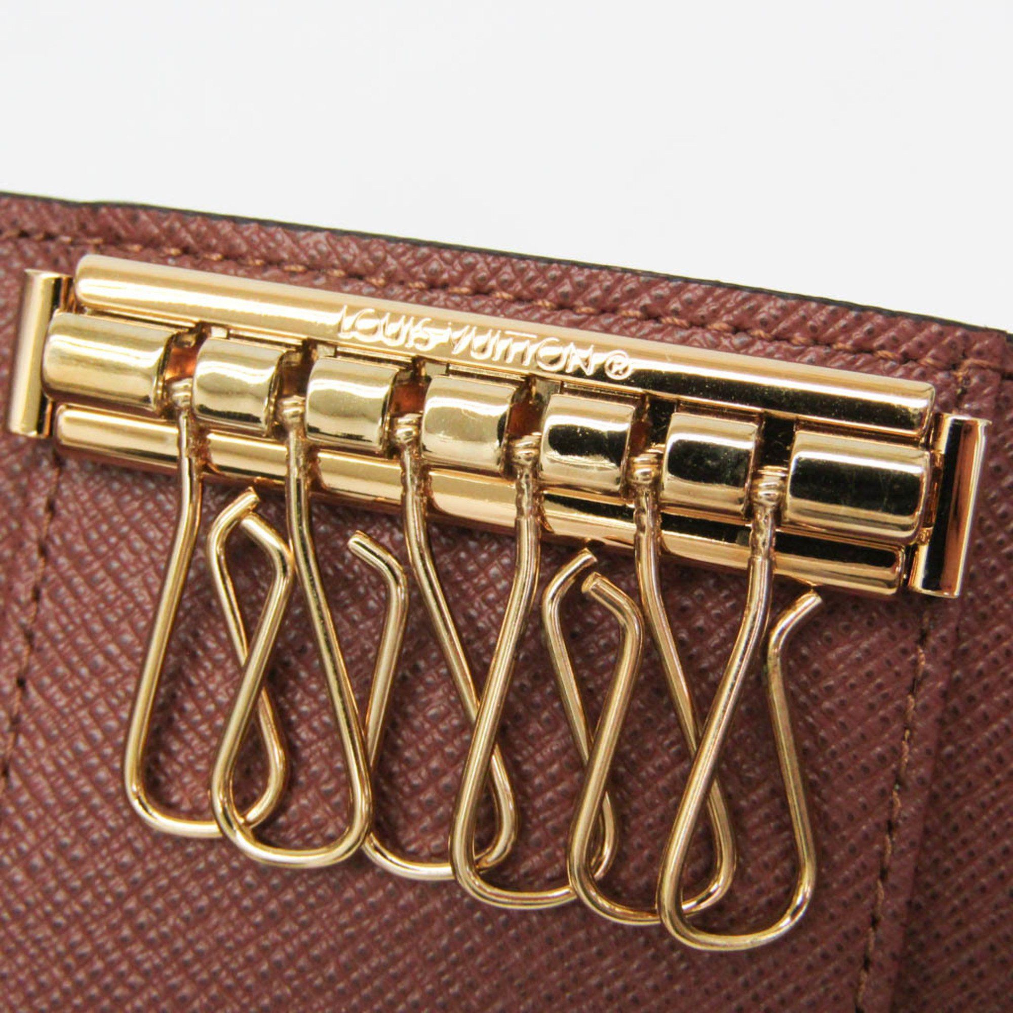Louis Vuitton Louis Vuitton Monogram Key Holder 6 M62630 Men,Women Monogram Key Case Brown Size ONE SIZE - 8 Thumbnail