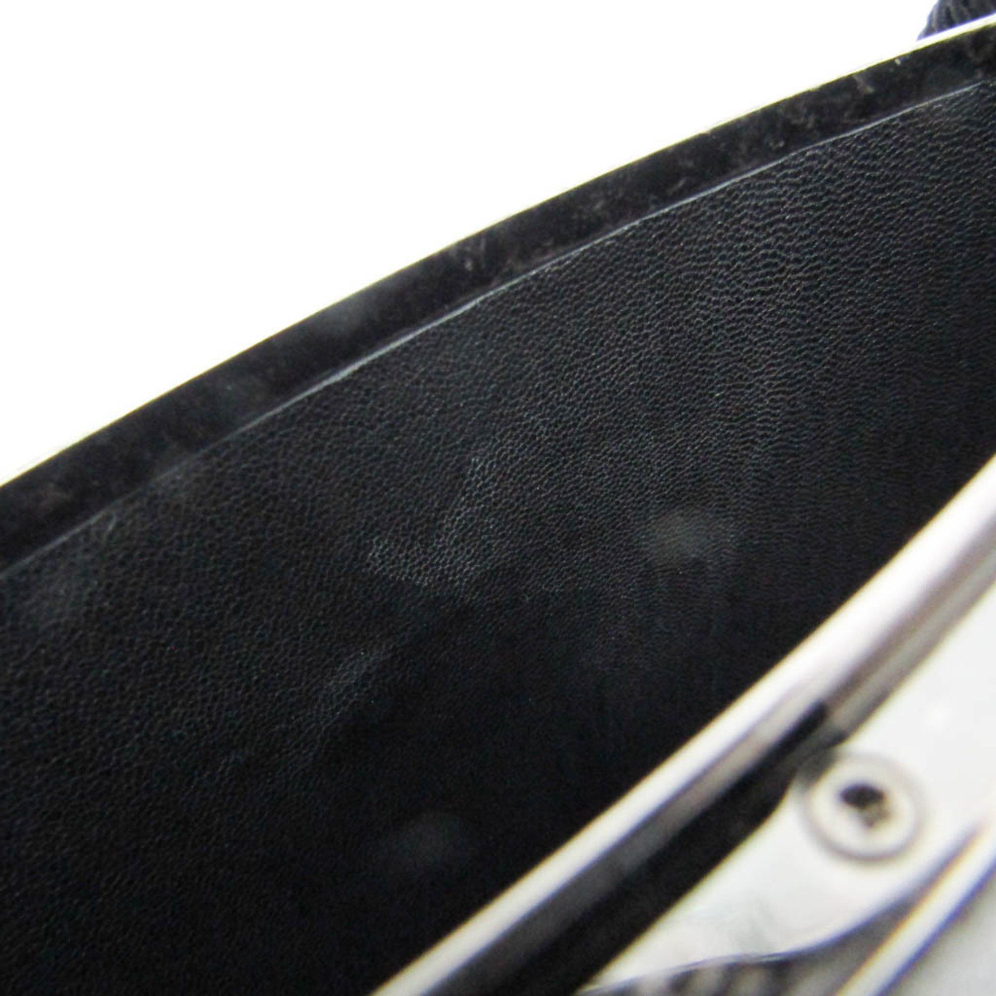 Yves Saint Laurent Yves Saint Laurent Opium 533198 Women's Leather Shoulder Bag Black Size ONE SIZE - 11 Thumbnail