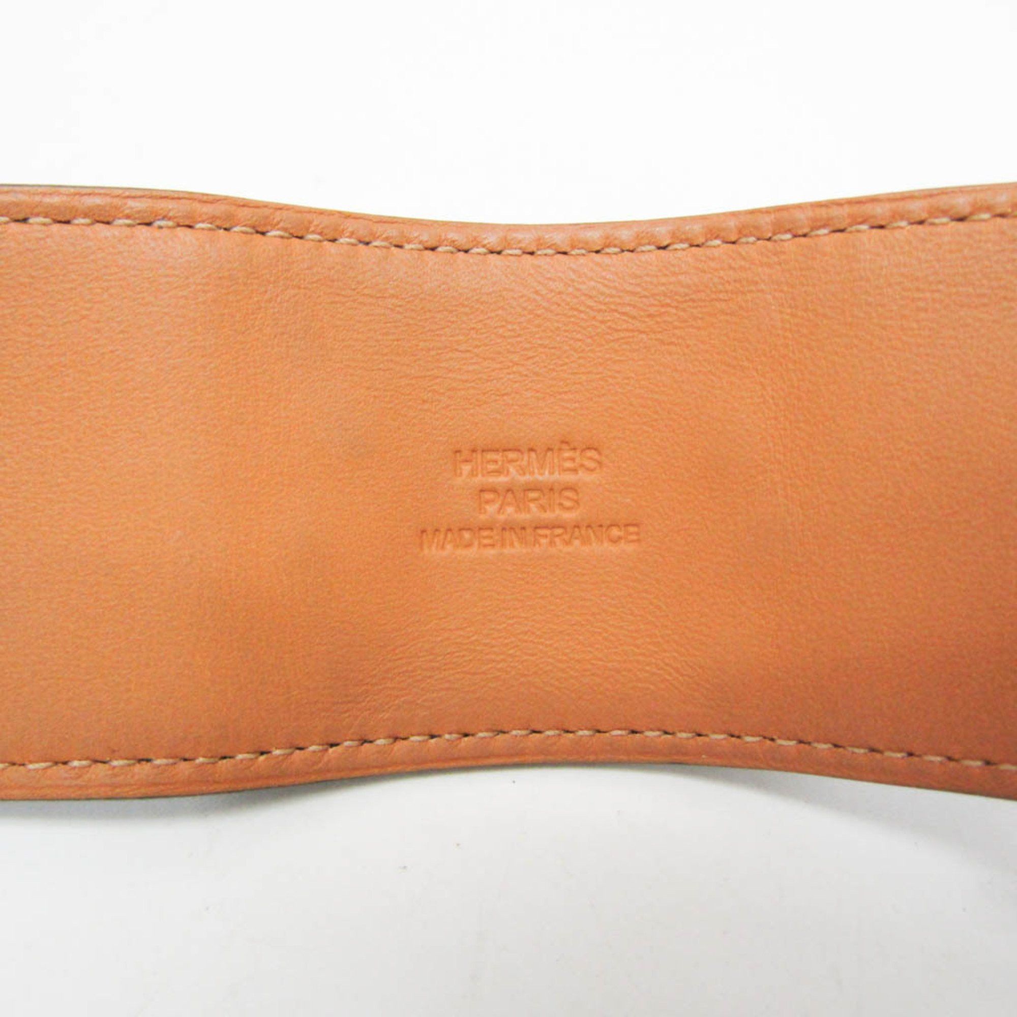 Hermes Hermes Collier De Chien Leather,Metal Bangle Silver,Bleu Saphir Size ONE SIZE - 10 Thumbnail