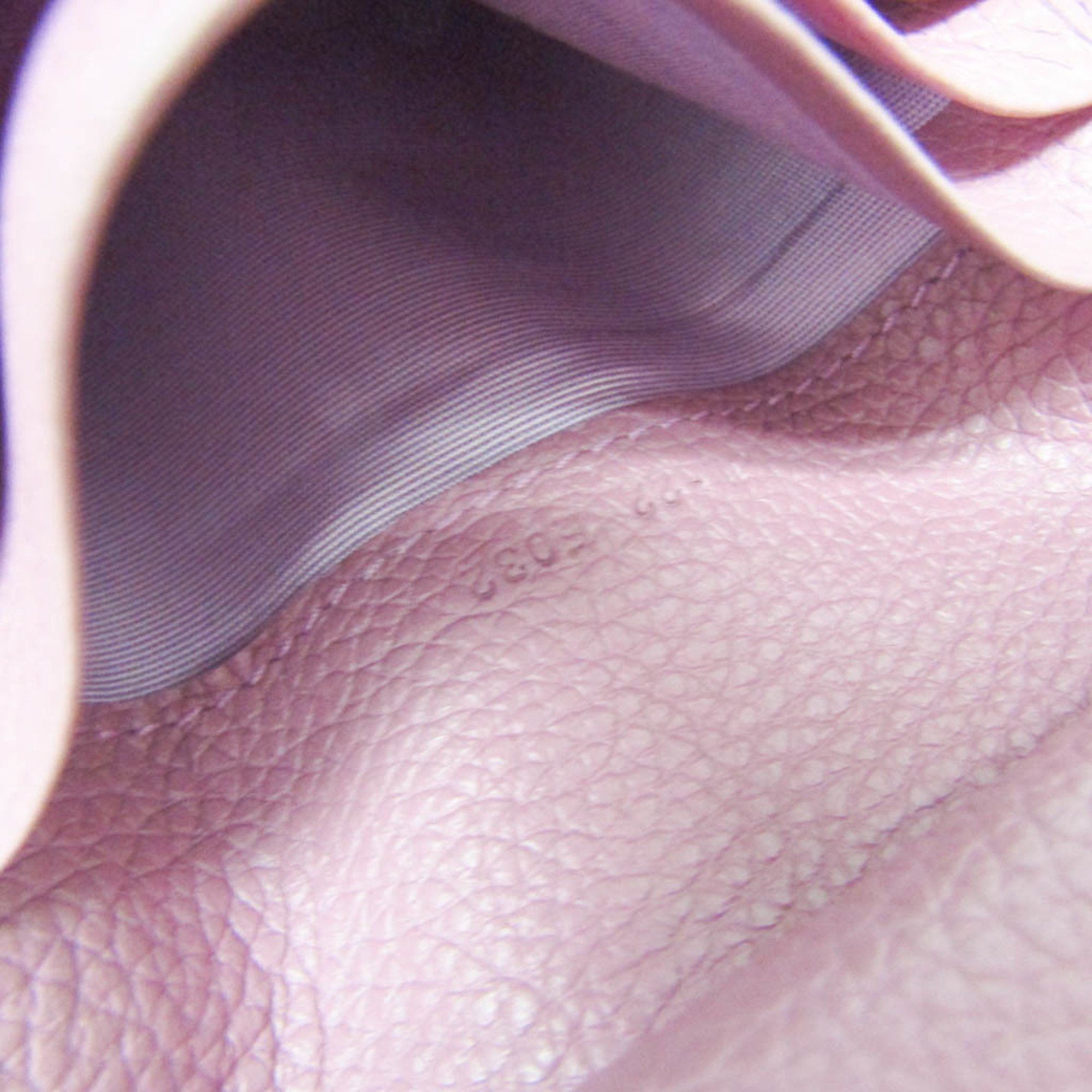 Salvatore Ferragamo Salvatore Ferragamo Gancini JL-22 E032 Women's Leather Wallet (bi-fold) Pink Size ONE SIZE - 12 Thumbnail