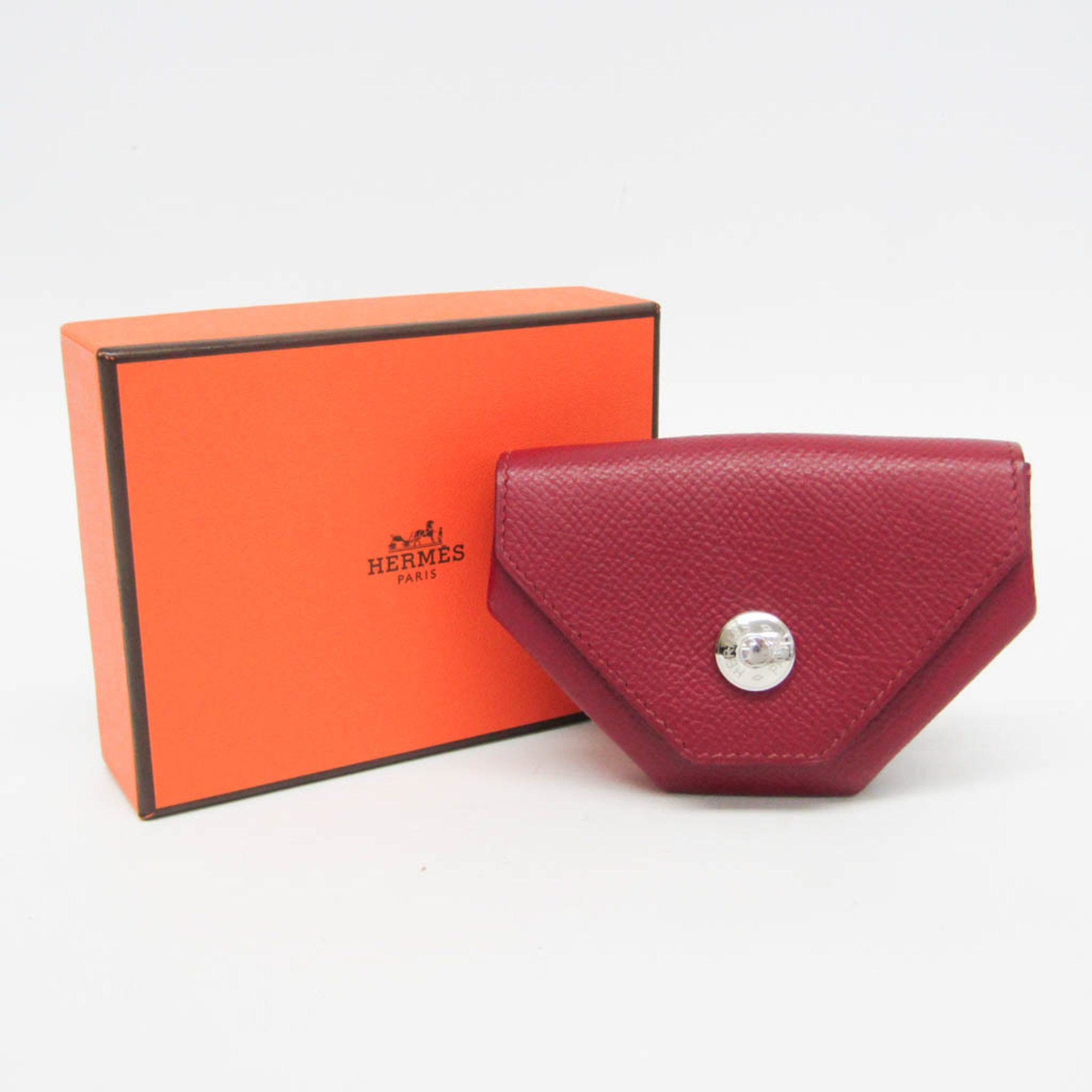 Hermes Hermes LE 24 Partition Women's Epsom Leather Coin Purse/coin Case Red Color Size ONE SIZE - 2 Thumbnail