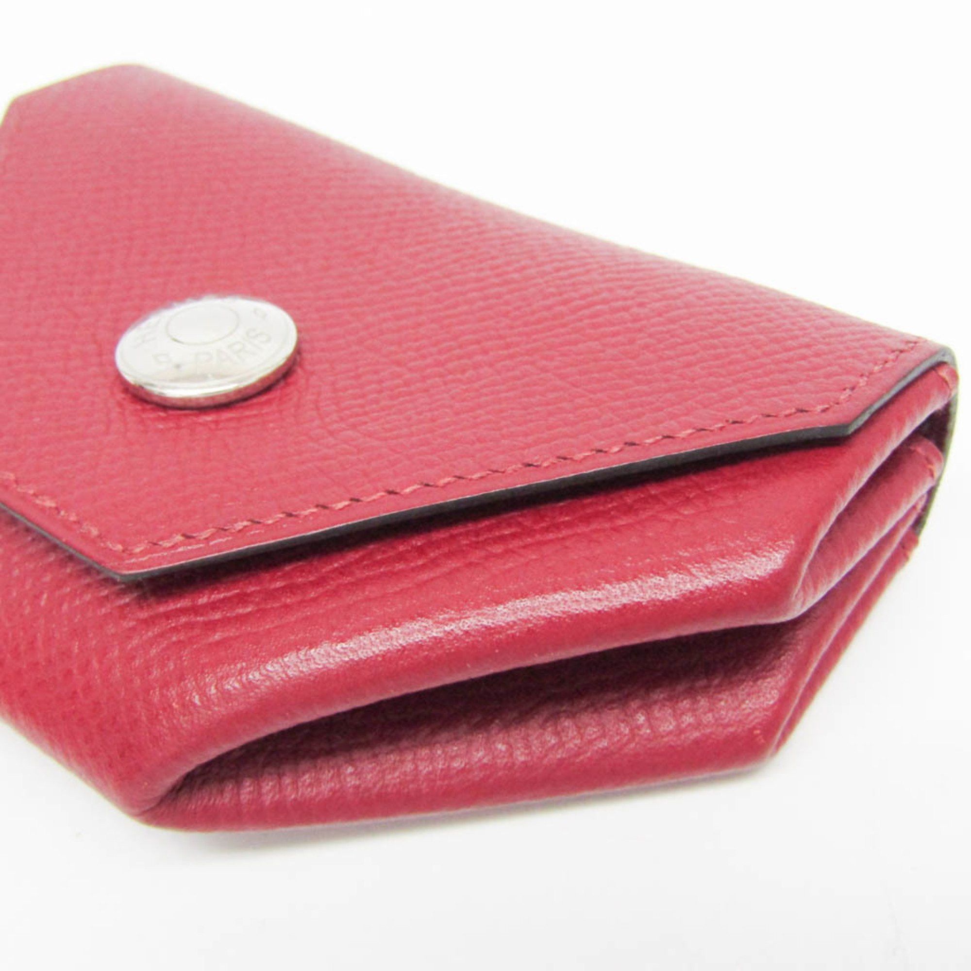 Hermes Hermes LE 24 Partition Women's Epsom Leather Coin Purse/coin Case Red Color Size ONE SIZE - 5 Thumbnail
