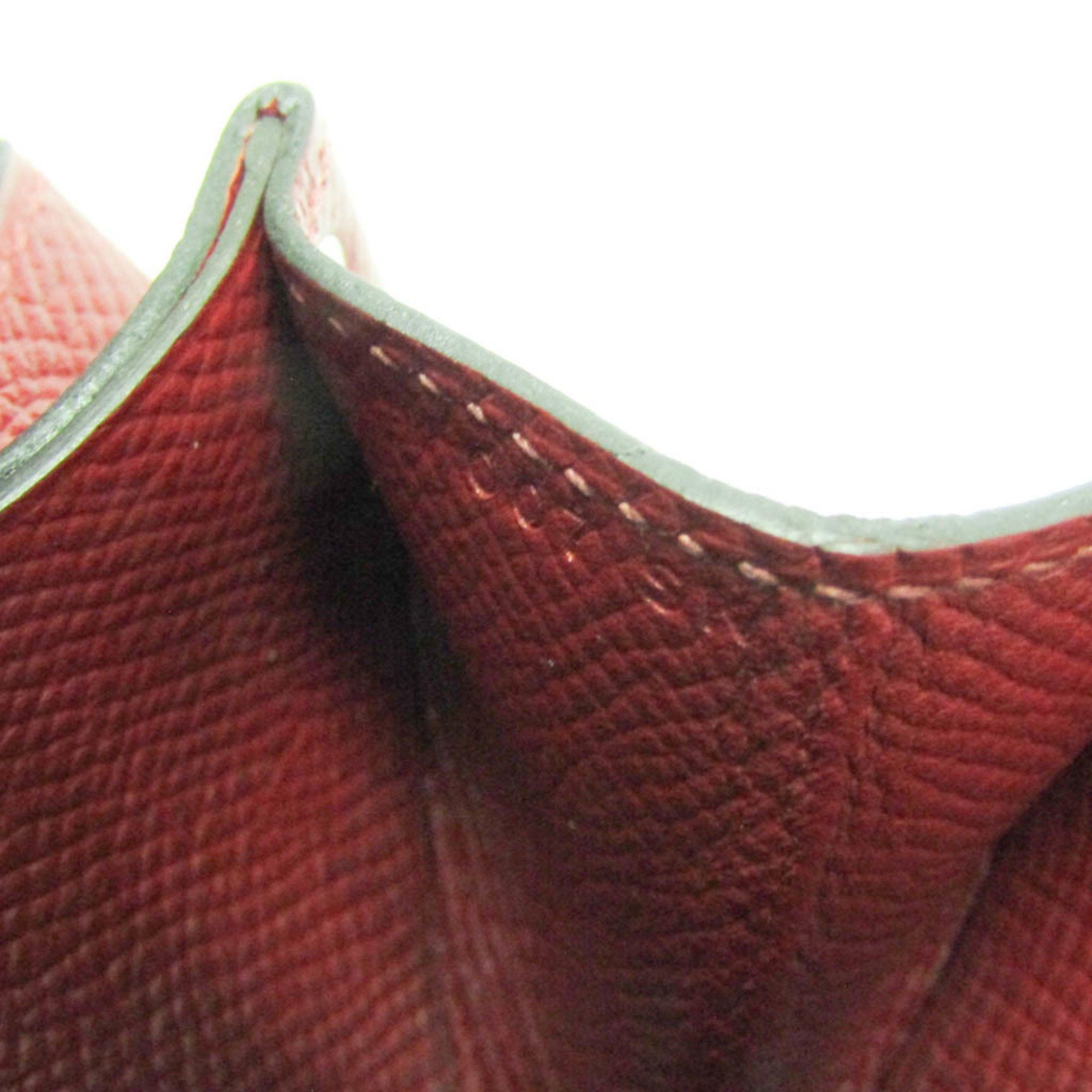 Hermes Hermes LE 24 Partition Women's Epsom Leather Coin Purse/coin Case Red Color Size ONE SIZE - 9 Thumbnail