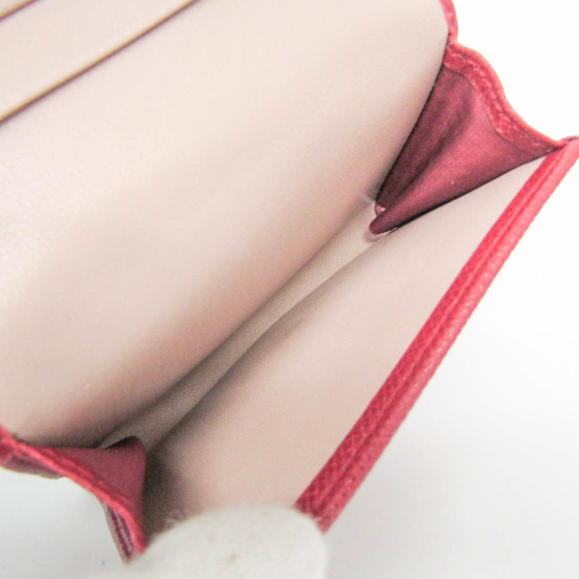 Bvlgari Bvlgari BVLGARI Leather Card Case Red Color Size ONE SIZE - 5 Thumbnail
