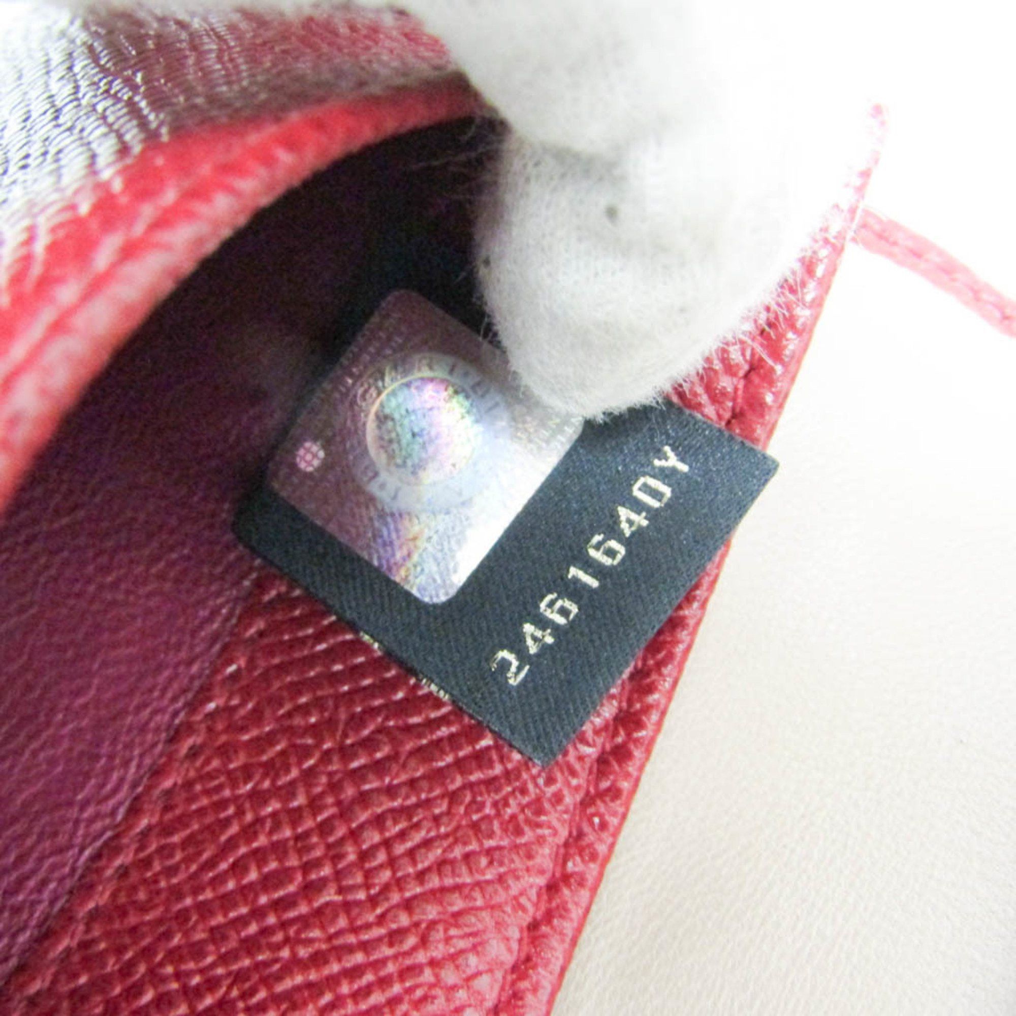 Bvlgari Bvlgari BVLGARI Leather Card Case Red Color Size ONE SIZE - 14 Thumbnail