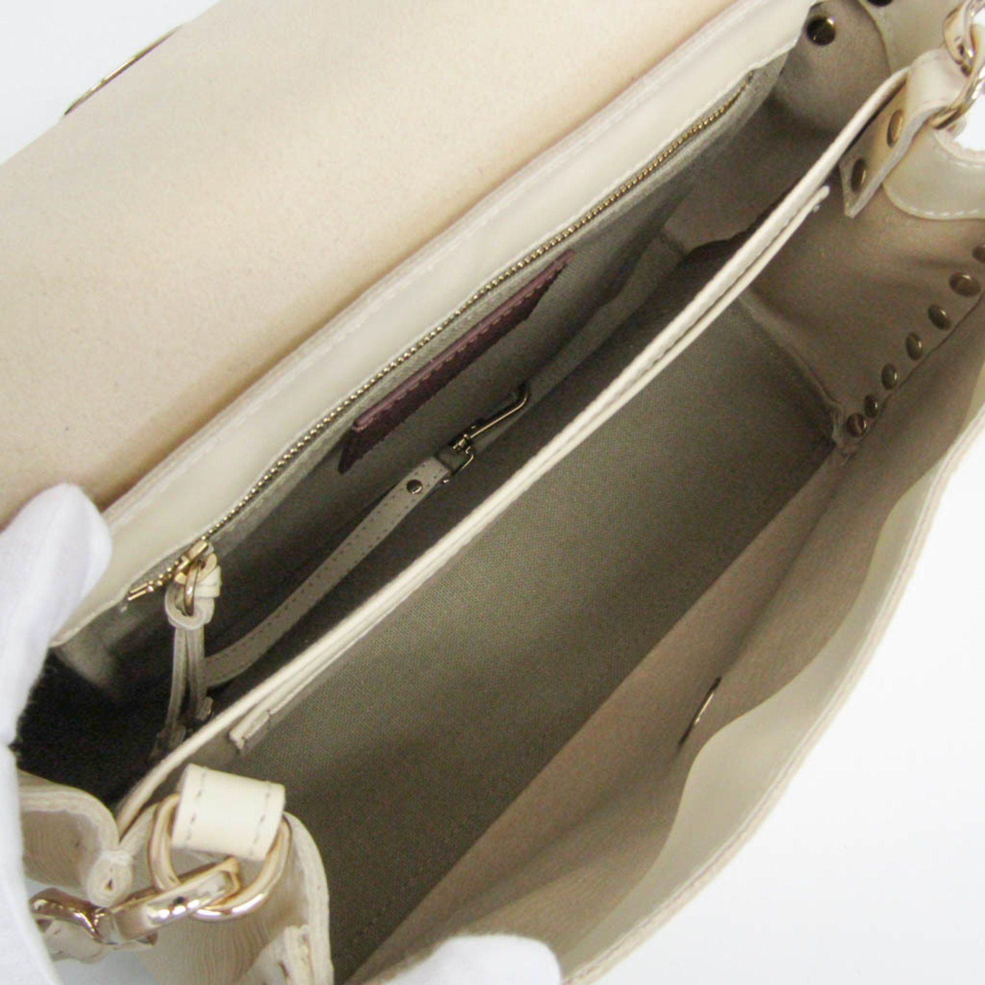 Zanellato Zanellato Postina S 06138 Men,Women Leather Handbag,Shoulder Bag White Size ONE SIZE - 3 Thumbnail