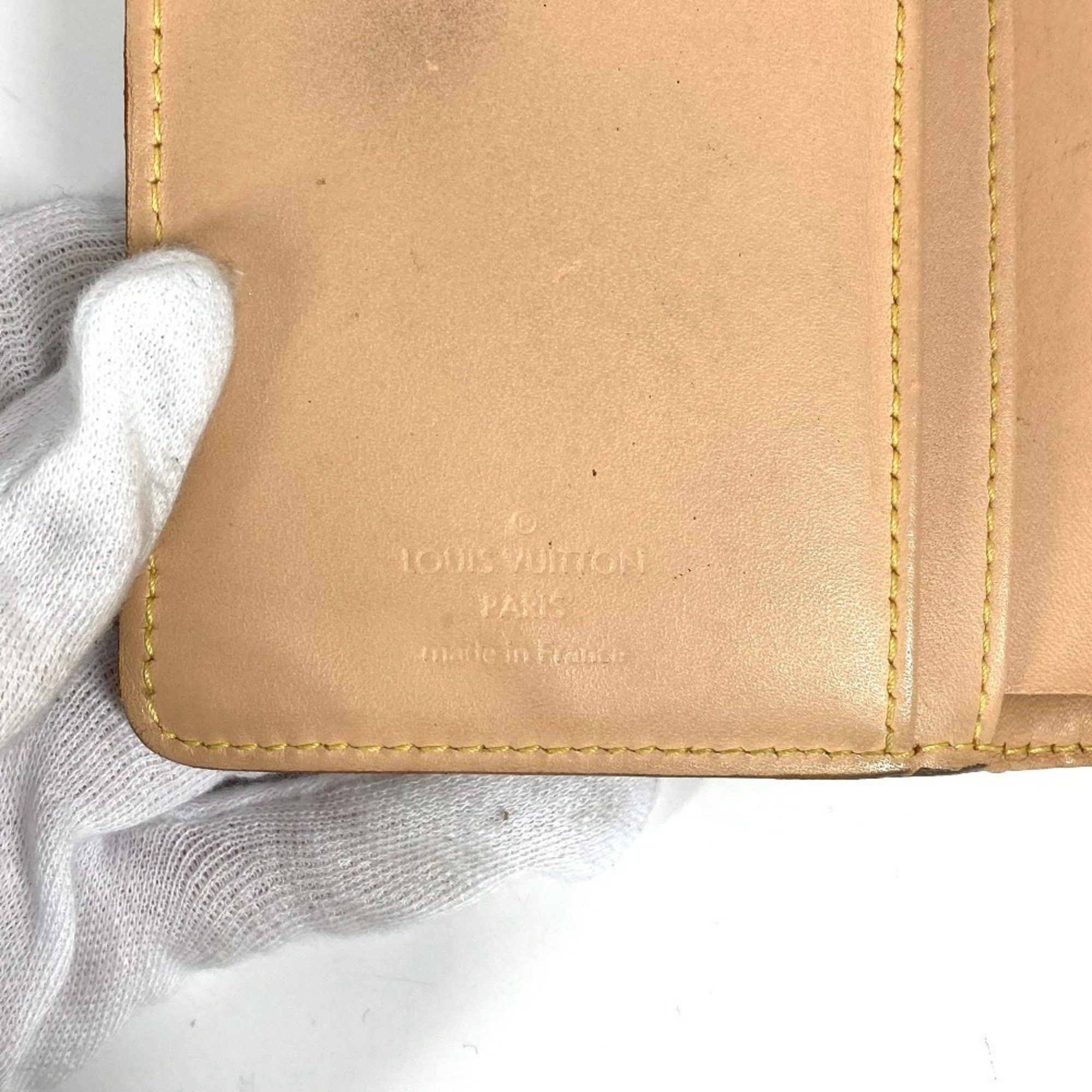 Louis Vuitton LOUIS VUITTON M92987 Monogram Multicolore Portefeuille Viennois Clasp Bi-fold Wallet in Canvas, Women's, Blanc White Size ONE SIZE - 12 Thumbnail